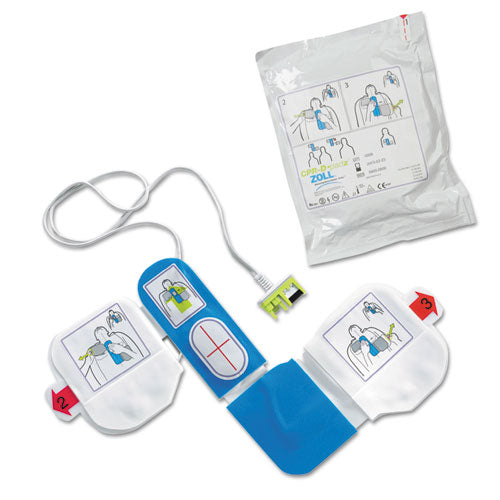 Zoll CPR-D-Padz Adult Electrodes, 5-Year Shelf Life 8900080001