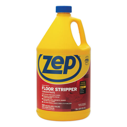 Zep Commercial Floor Stripper, Unscented, 1 gal, 4-Carton ZULFFS128