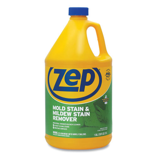 Zep Commercial Mold Stain and Mildew Stain Remover, 1 gal Bottle ZUMILDEW128
