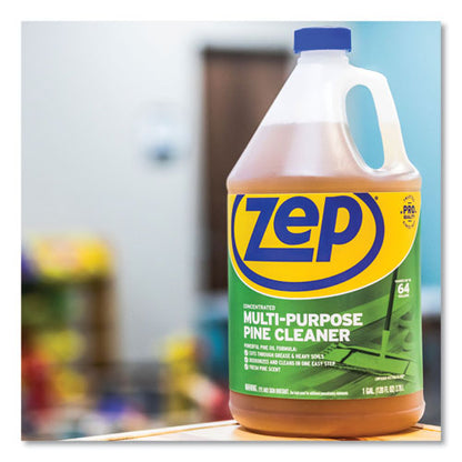 Zep Commercial Pine Multi-Purpose Cleaner, Pine Scent, 1 gal, 4-Carton ZUMPP128