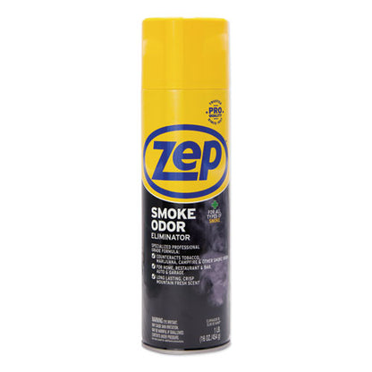 Zep Commercial Smoke Odor Eliminator, Fresh Scent, 16 oz, Spray Can ZUSOE16