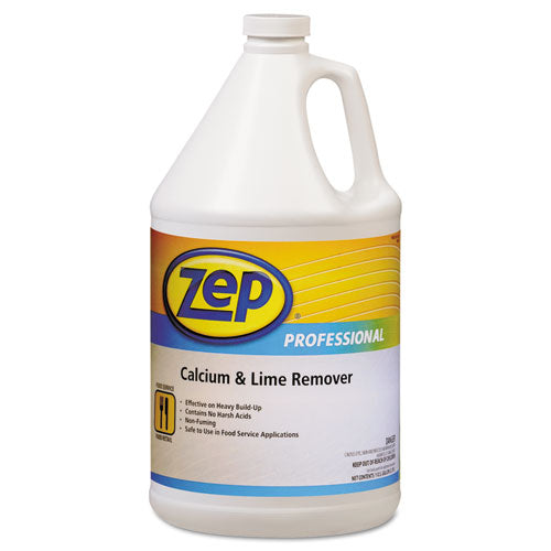 Zep Professional Calcium and Lime Remover, Neutral, 1 gal Bottle, 4-Carton 1041491