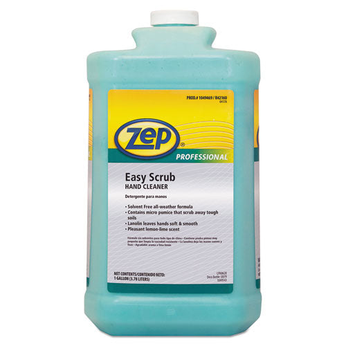 Zep Professional Industrial Hand Cleaner, Easy Scrub, Lemon, 1 gal Bottle, 4-Carton 1049469