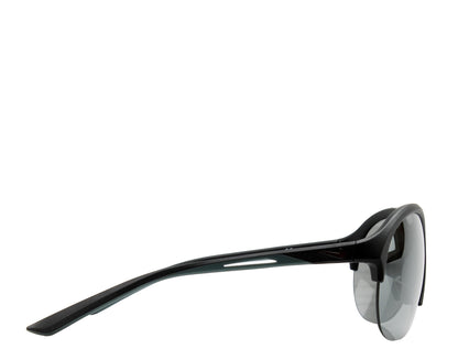 Nike Flex Momentum Matte Black Grey/Silver Flash Lens Sport Sunglasses EV1019-002