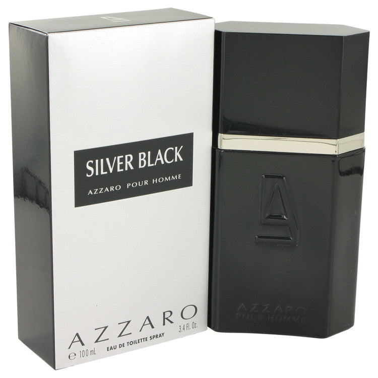 Silver Black By Azzaro - (3.4 oz) Men's Eau De Toilette Spray
