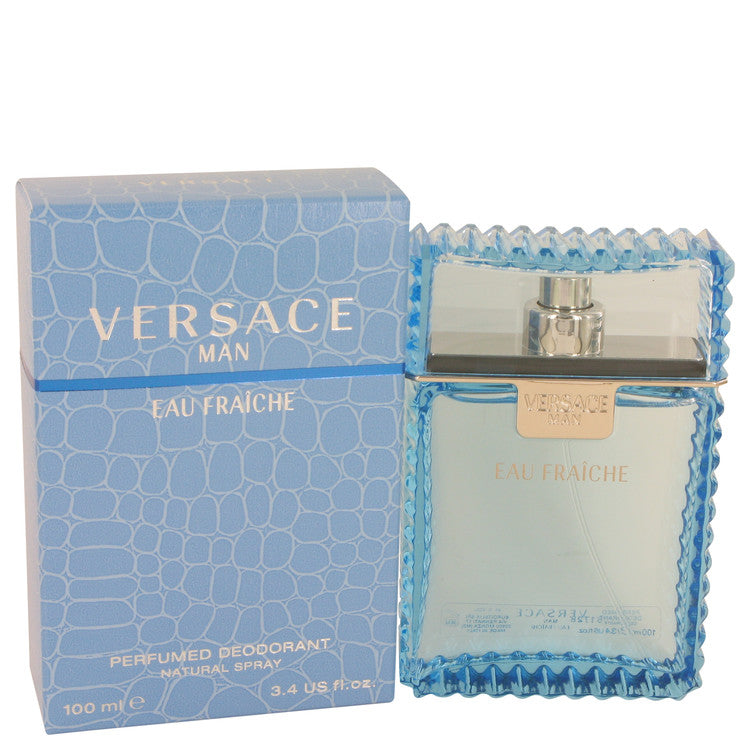 Versace Man By Versace - (3.4 oz) Men's Eau Fraiche Deodorant Spray