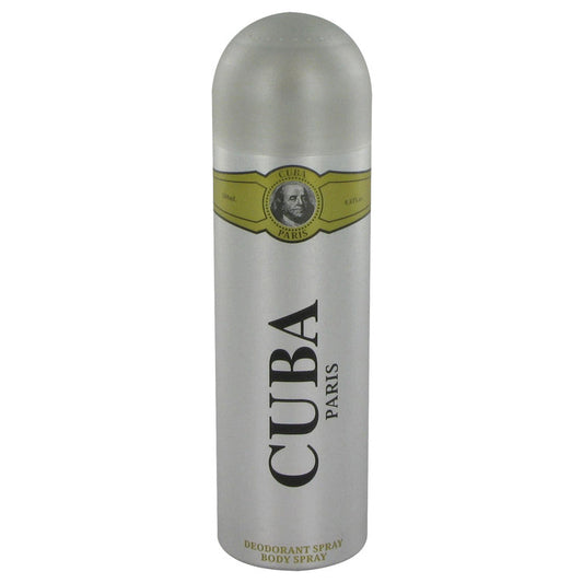 Cuba Gold by Fragluxe - (6.7 oz) Men's Deodorant Spray (Unboxed)