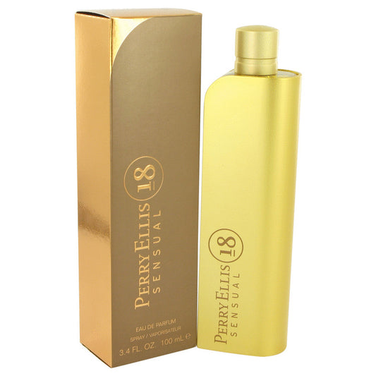 Perry Ellis 18 Sensual By Perry Ellis - (3.4 oz) Women's Eau De Parfum Spray