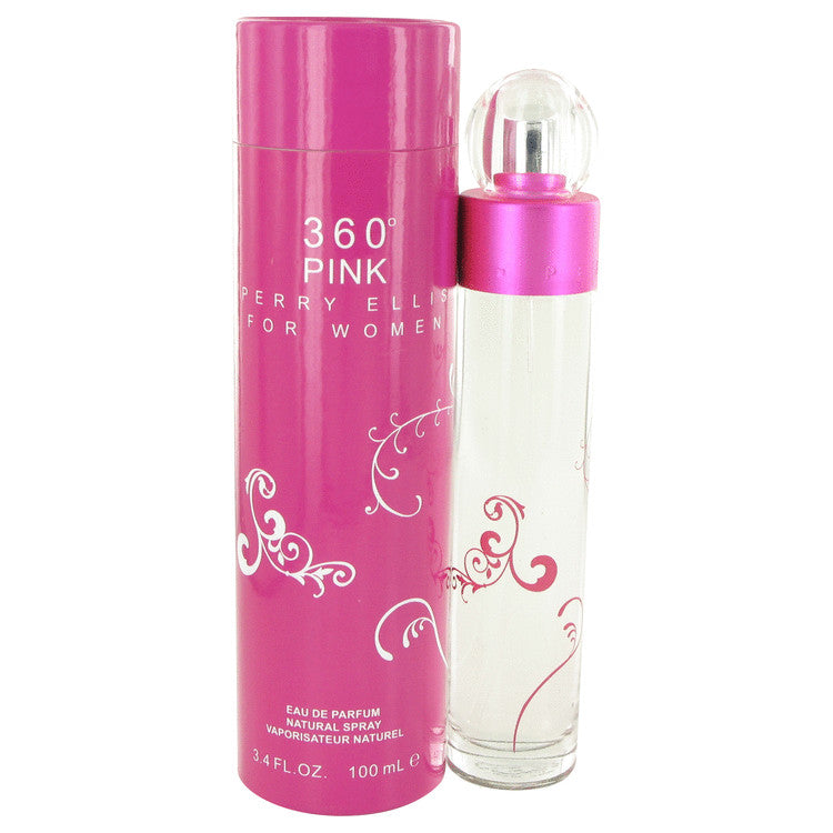 Perry Ellis 360 Pink By Perry Ellis - (3.4 oz) Women's Eau De Parfum Spray