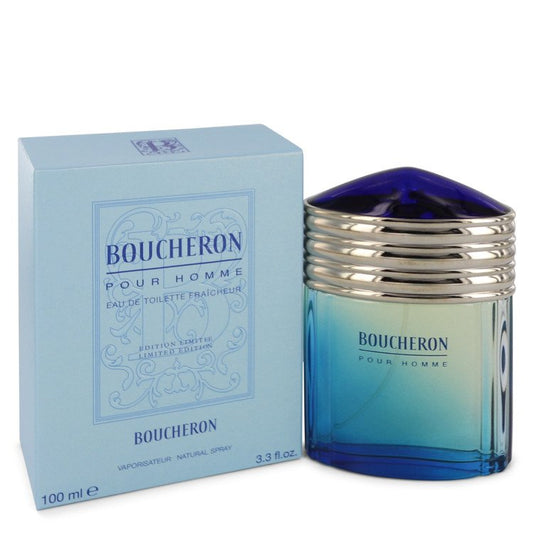 Boucheron By Boucheron - (3.4 oz) Men's Eau De Toilette Fraicheur Spray (Limited Edition)