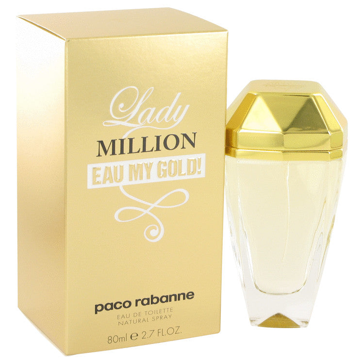 Lady Million Eau My Gold By Paco Rabanne - Women's Eau De Toilette Spray