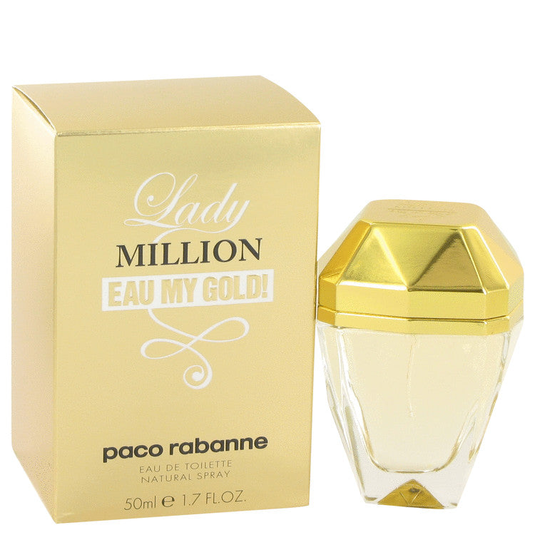Lady Million Eau My Gold By Paco Rabanne - Women's Eau De Toilette Spray