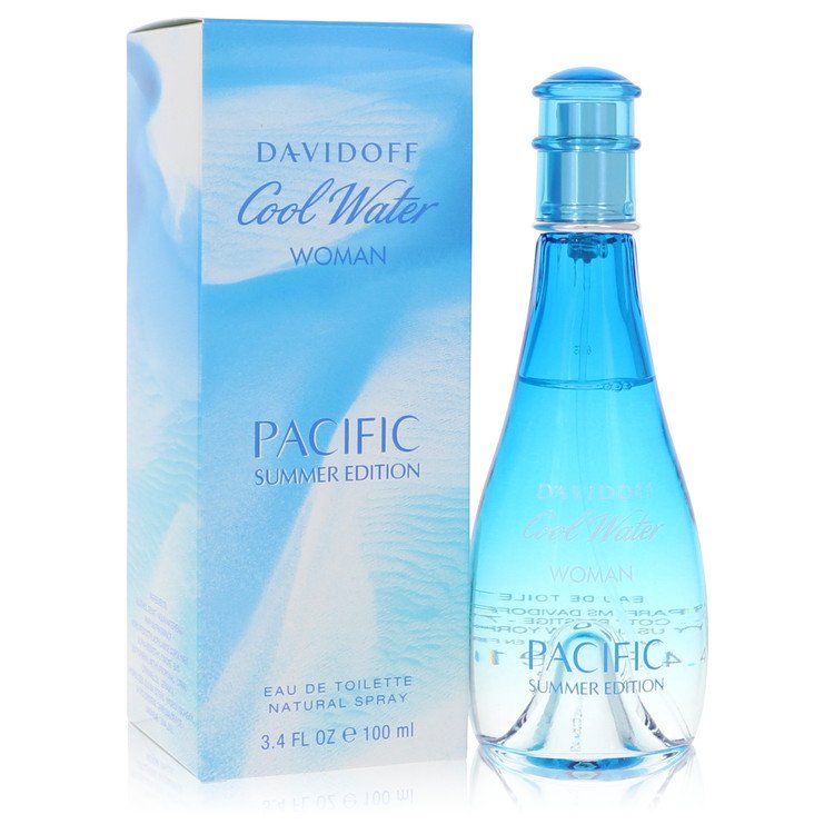 Cool Water Pacific Summer by Davidoff - (3.4 oz) Women's Eau De Toilette Spray