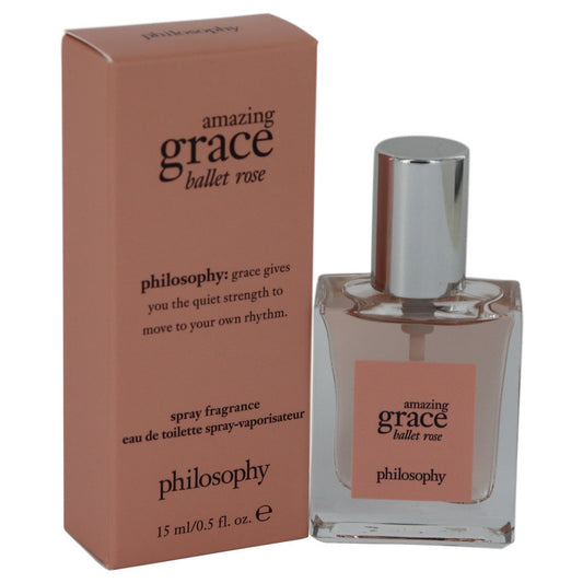Amazing Grace Ballet Rose by Philosophy Eau De Toilette Spray 0.5 oz for Women