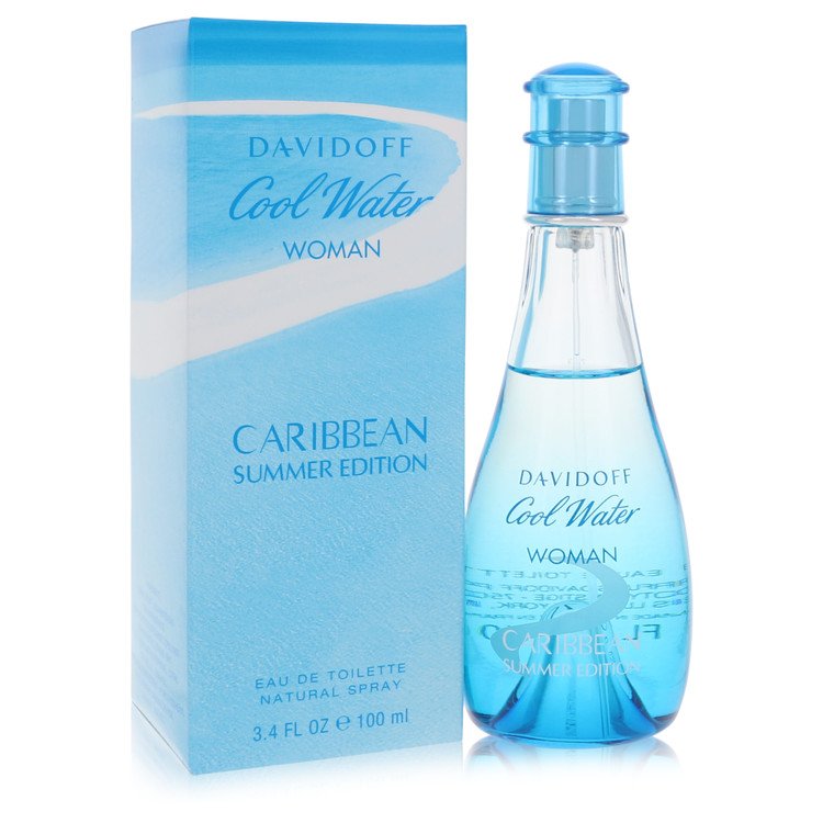 Cool Water Caribbean Summer by Davidoff - (3.4 oz) Women's Eau De Toilette Spray