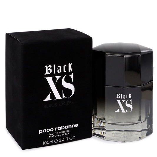 Black XS By Paco Rabanne - (3.4 oz) Men's Eau De Toilette Spray (2018 New Packaging)