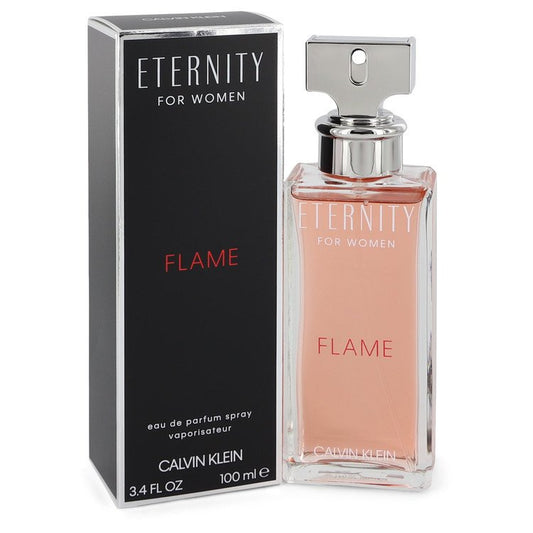 Eternity Flame by Calvin Klein - (3.4 oz) Women's Eau De Parfum Spray