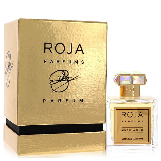 Roja Musk Aoud Crystal by Roja Parfums - (3.4 oz) Unisex Extrait De Parfum Spray