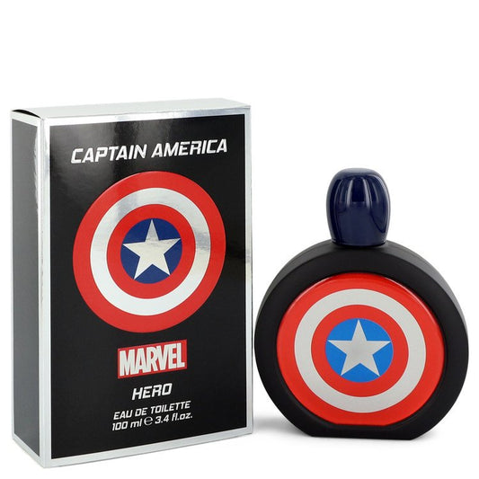 Captain America Hero by Marvel - (3.4 oz) Men's Eau De Toilette Spray