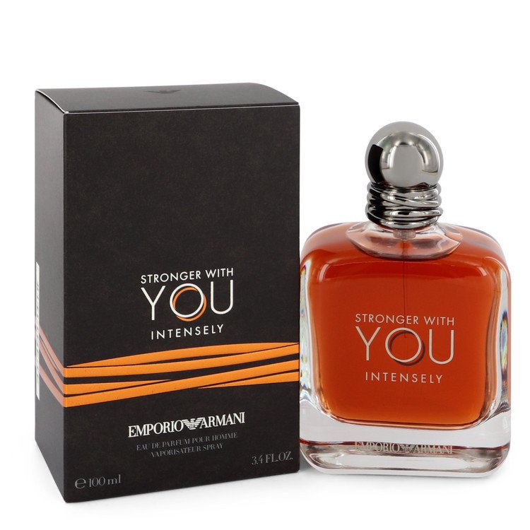 Stronger With You Intensely by Giorgio Armani - (3.4 oz) Men's Eau De Parfum Spray
