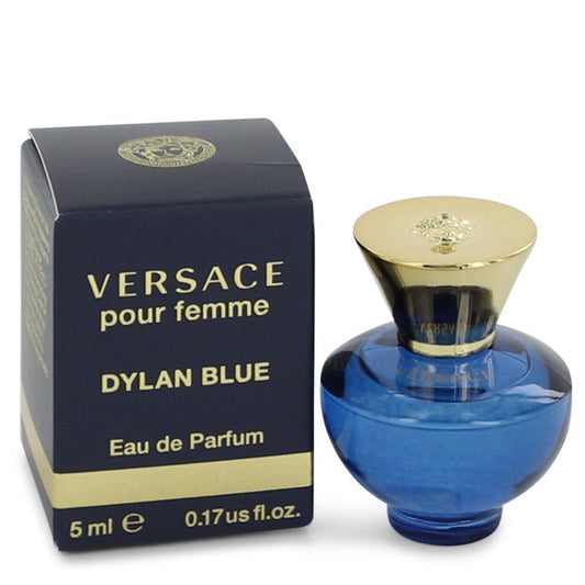 Versace Pour Femme Dylan Blue by Versace Mini EDP .17 oz for Women