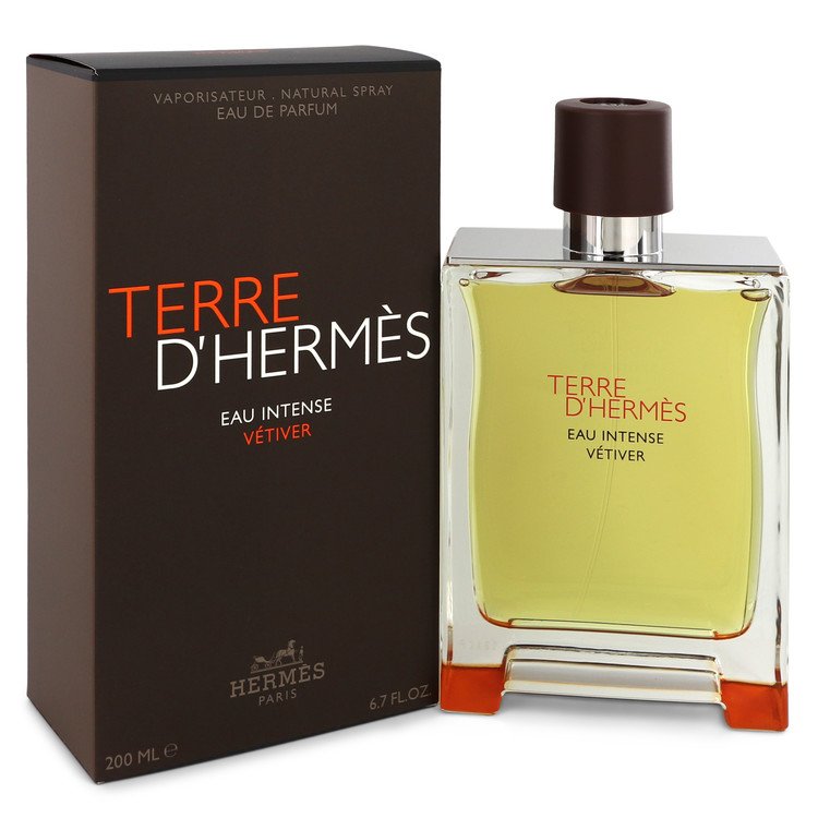 Terre D'hermes Eau Intense Vetiver by Hermes - Men's Eau De Parfum Spray