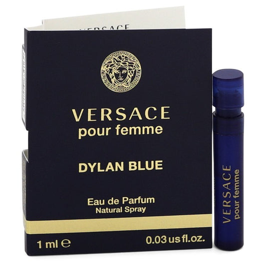 Versace Pour Femme Dylan Blue by Versace Vial (sample) .03 oz  for Women