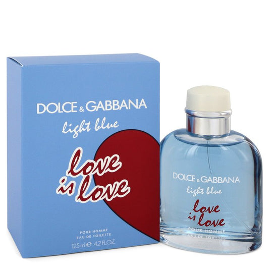 Light Blue Love Is Love by Dolce & Gabbana - (4.2 oz) Men's Eau De Toilette Spray