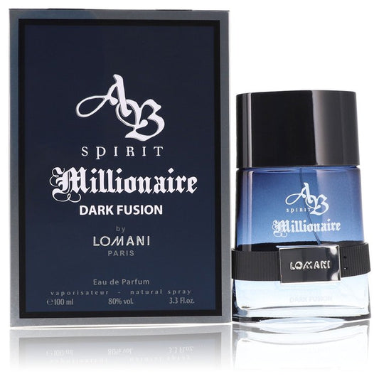 Spirit Millionaire Dark Fusion by Lomani - (3.3 oz) Men's Eau De Parfum Spray