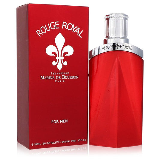 Marina De Bourbon Rouge Royal by Marina De Bourbon - (3.3 oz) Men's Eau De Toilette Spray
