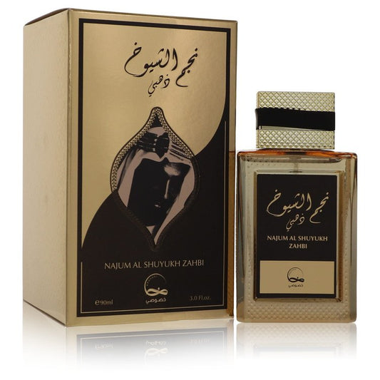 Najum Al Shuyukh Zahbi by Khususi - (3 oz) Men's Eau De Parfum Spray