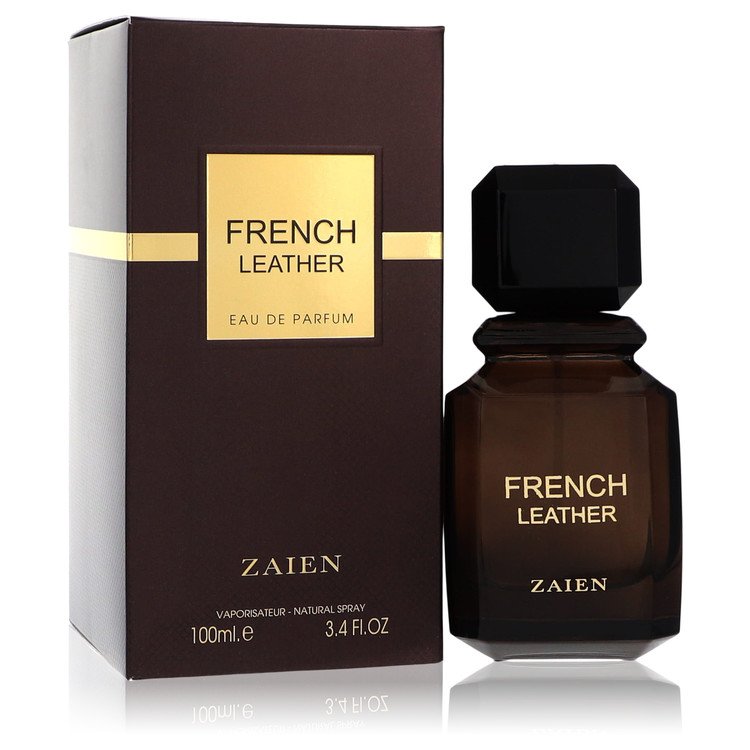 Zaien French Leather by Zaein - (3.4 oz) Men's Eau De Parfum Spray