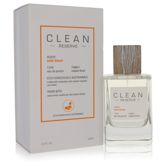 Clean Reserve Solar Bloom by Clean - (3.4 oz) Unisex Eau De Parfum Spray