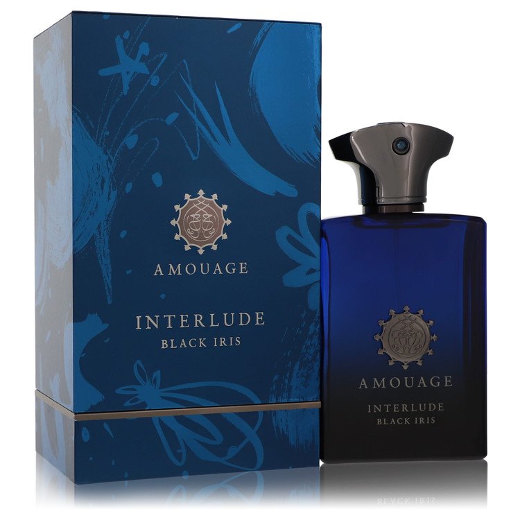 Amouage Interlude Black Iris by Amouage - (3.4 oz) Men's Eau De Parfum Spray