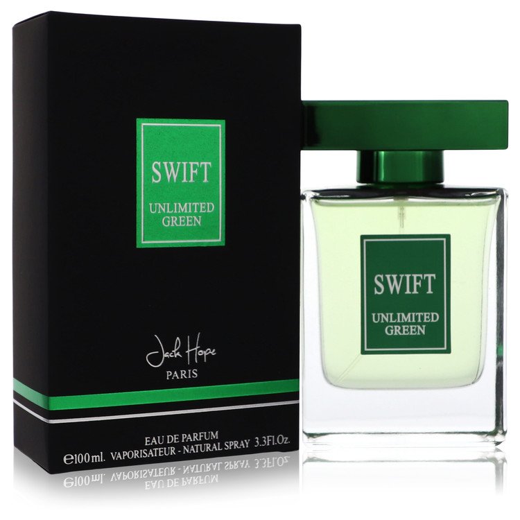 Swift Unlimited Green by Jack Hope - (3.3 oz) Men's Eau De Parfum Spray