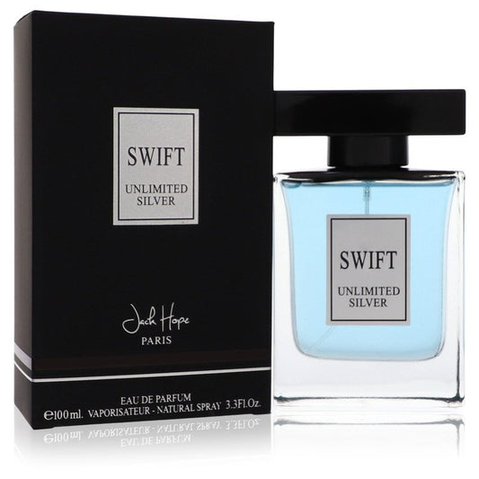 Swift Unlimited Silver by Jack Hope - (3.3 oz) Men's Eau De Parfum Spray