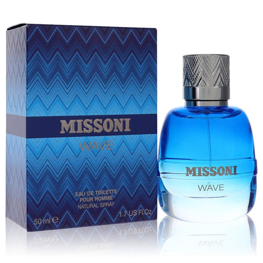 Missoni Wave by Missoni - (1.7 oz) Men's Eau De Toilette Spray
