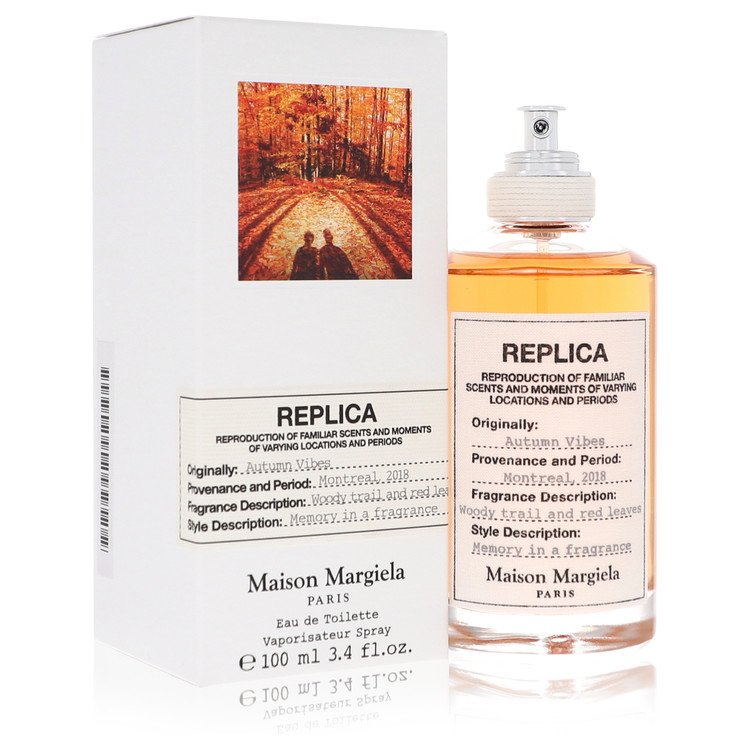 Replica Autumn Vibes by Maison Margiela Eau De Toilette Spray (Unisex) 3.4 oz