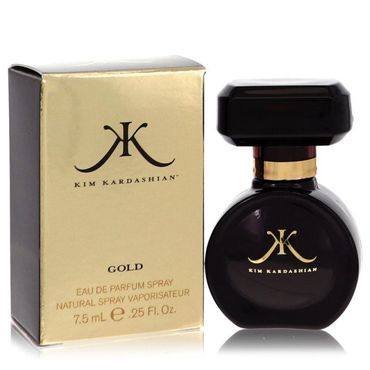Kim Kardashian Gold by Kim Kardashian Mini EDP Spray 0.25 oz for Women