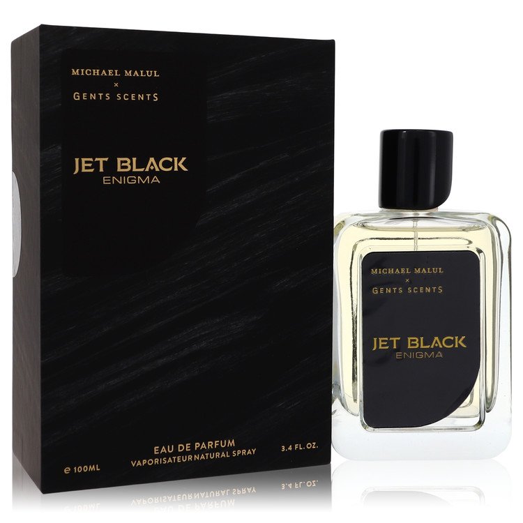 Jet Black Enigma by Michael Malul - (3.4 oz) Men's Eau De Parfum Spray