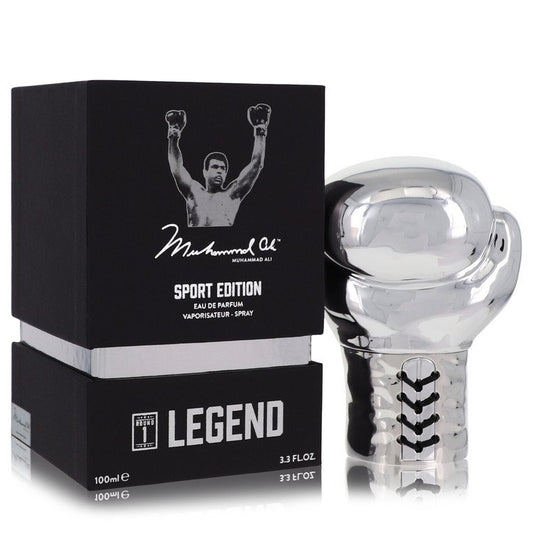 Muhammad Ali Legend Round 1 by Muhammad Ali Eau De Parfum Spray (Sport Edition) 3.3 oz for Men