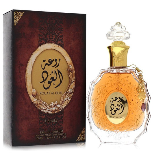 Lattafa Rouat Al Oud by Lattafa  - Unisex (3.4 oz) Eau De Parfum Spray