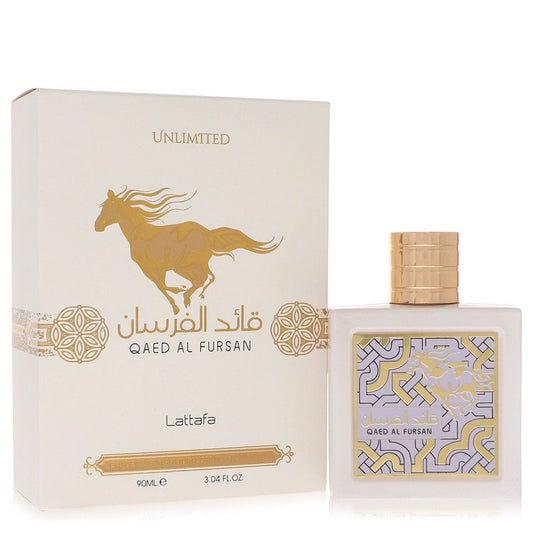 Lattafa Qaed Al Fursan Unlimited by Lattafa Eau De Parfum Spray (Unisex) 3.04 oz