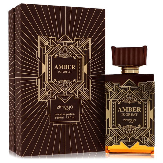 Afnan Amber is Great by Afnan - (3.4 oz) Unisex Extrait De Parfum