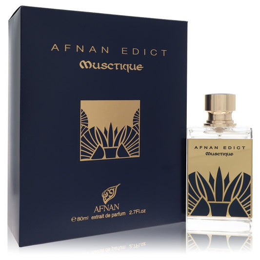 Afnan Edict Musctique by afn Extrait De Parfum Spray (Unisex) 2.7 oz