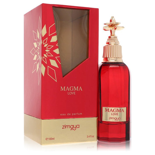 Afnan Zimaya Magma Love by Afnan Eau De Parfum Spray (Unisex) 3.4 oz