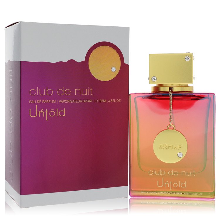 Club De Nuit Untold by Armaf Eau De Parfum Spray (Unisex) 3.6 oz