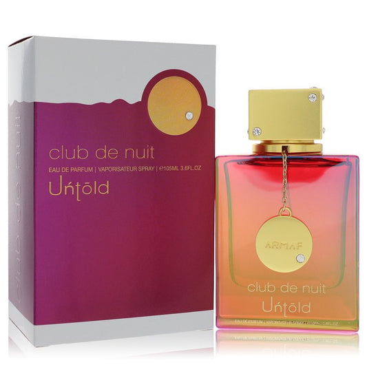 Club De Nuit Untold by Armaf Eau De Parfum Spray (Unisex) 3.6 oz