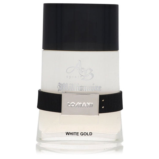 Ab Spirit Millionaire White Gold by Lomani Eau De Parfum Spray (Unboxed) 3.3 oz for Men