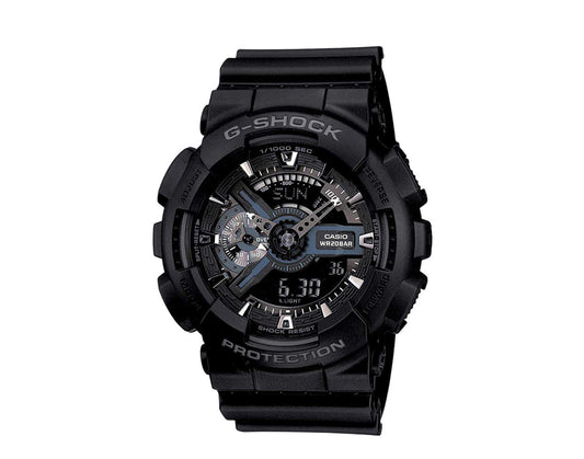 Casio G-Shock GA110 Analog-Digital Resin Black Men's Watch GA110-1B